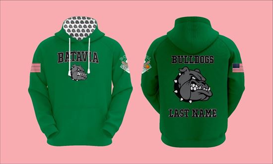 The bulldog outlet hoodie